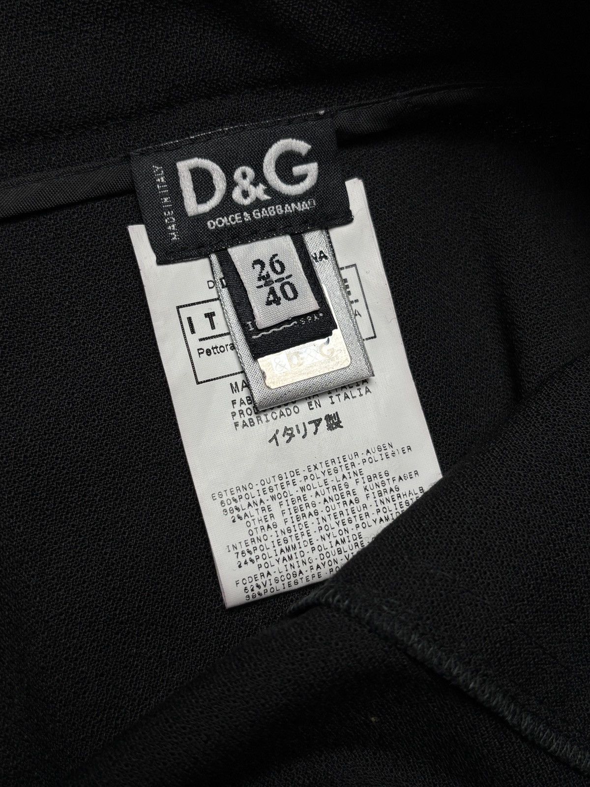 Dolce & Gabbana Dolce & Gabbana vintage blazer & skirt set Size M / US 6-8 / IT 42-44 - 13 Thumbnail