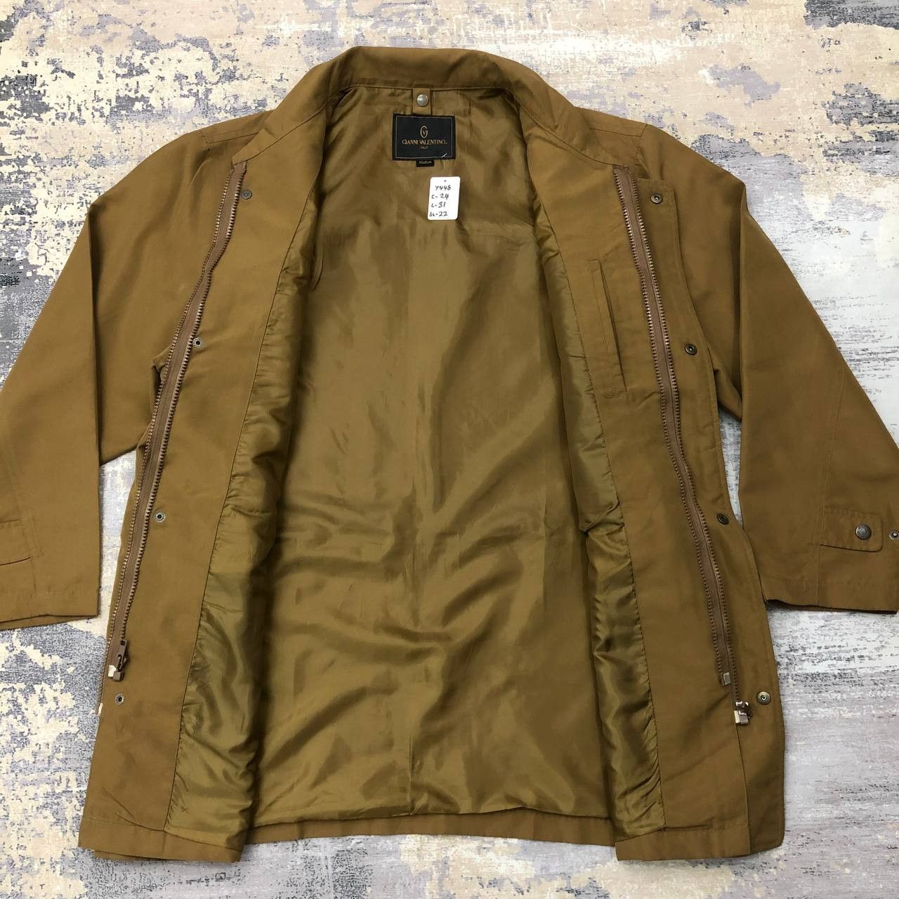 Other Y448 GIANNI VALENTINO JACKET Size US M / EU 48-50 / 2 - 3 Thumbnail