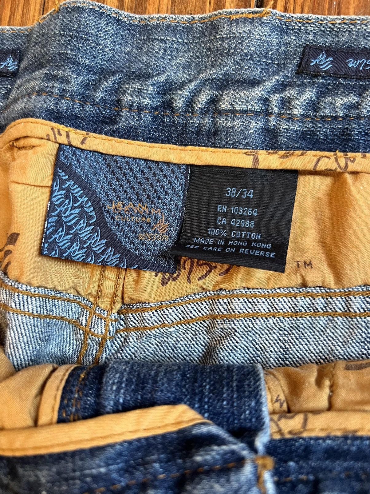 Al Wissam × Vintage AL WISSAM DENIM JEANS DEADSTOCK! Size US 38 / EU 54 - 7 Thumbnail