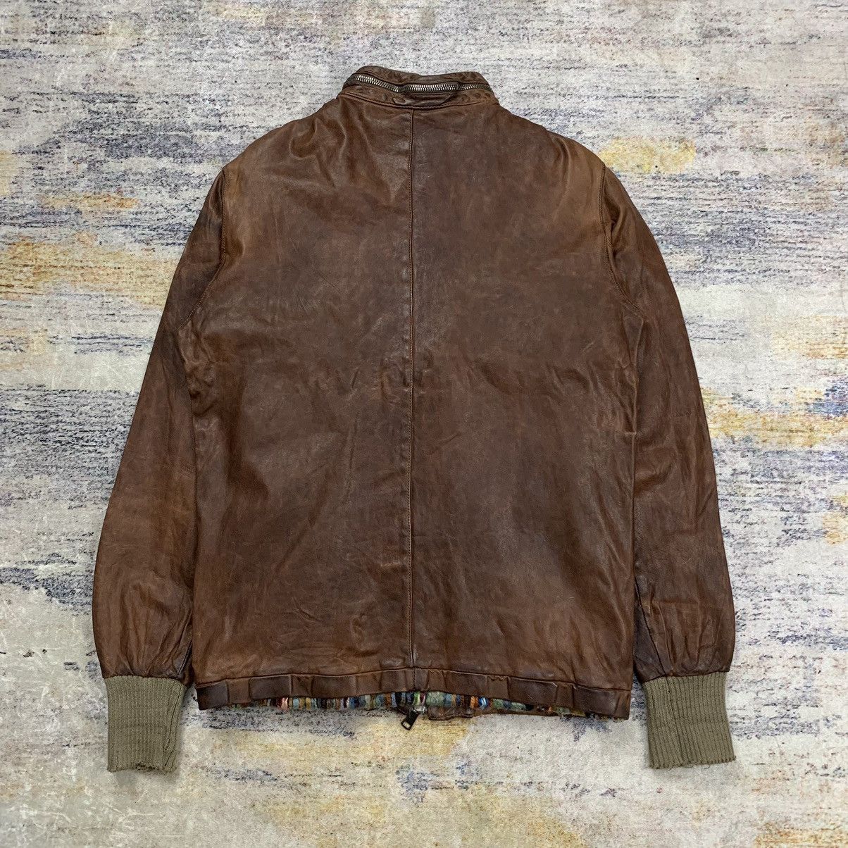 Giorgio Brato giorgio brato avant garde multi zipper leather jacket Size US S / EU 44-46 / 1 - 6 Thumbnail