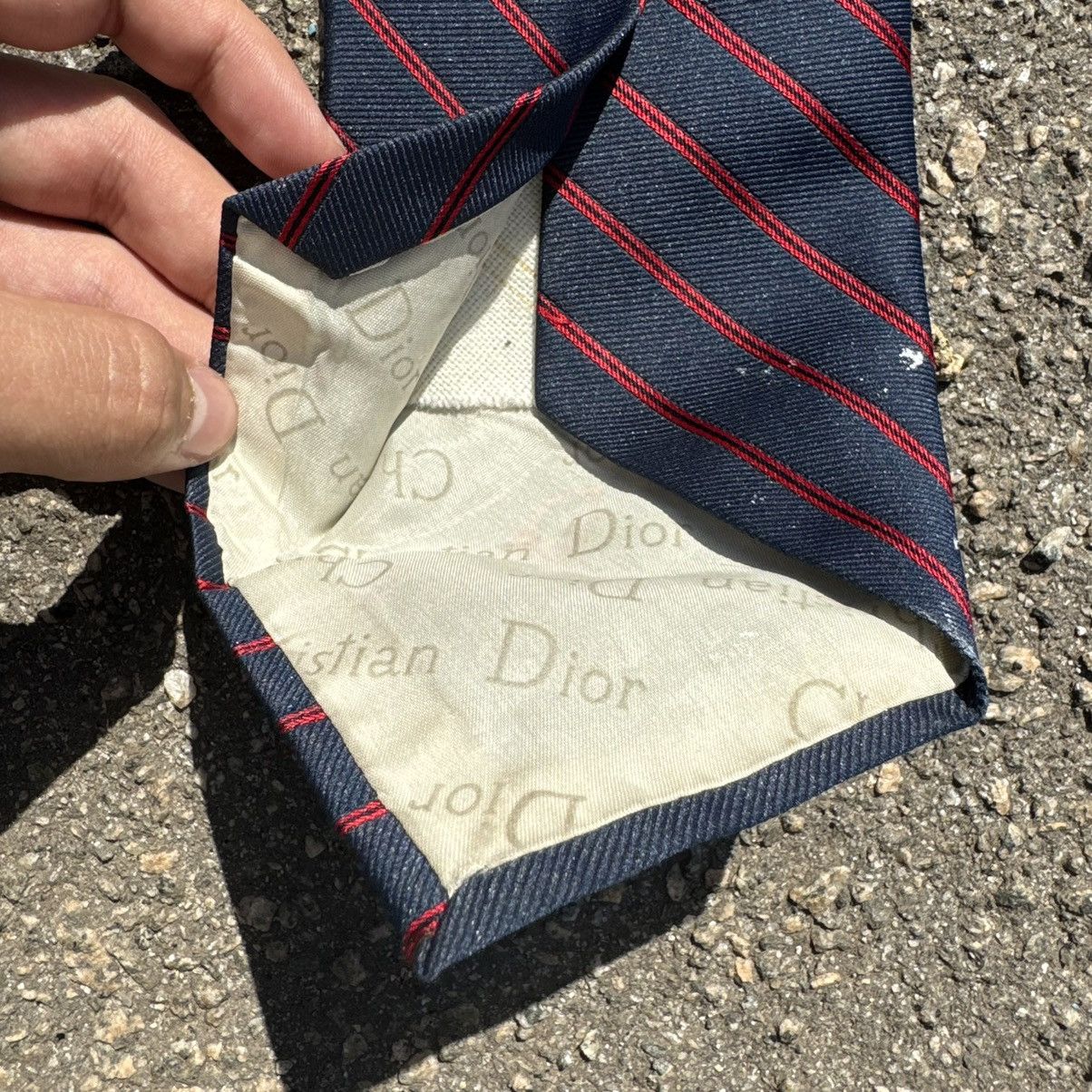 Christian Dior Monsieur vintage tie christian dior rare logo luxury streetwear Size ONE SIZE - 4 Thumbnail