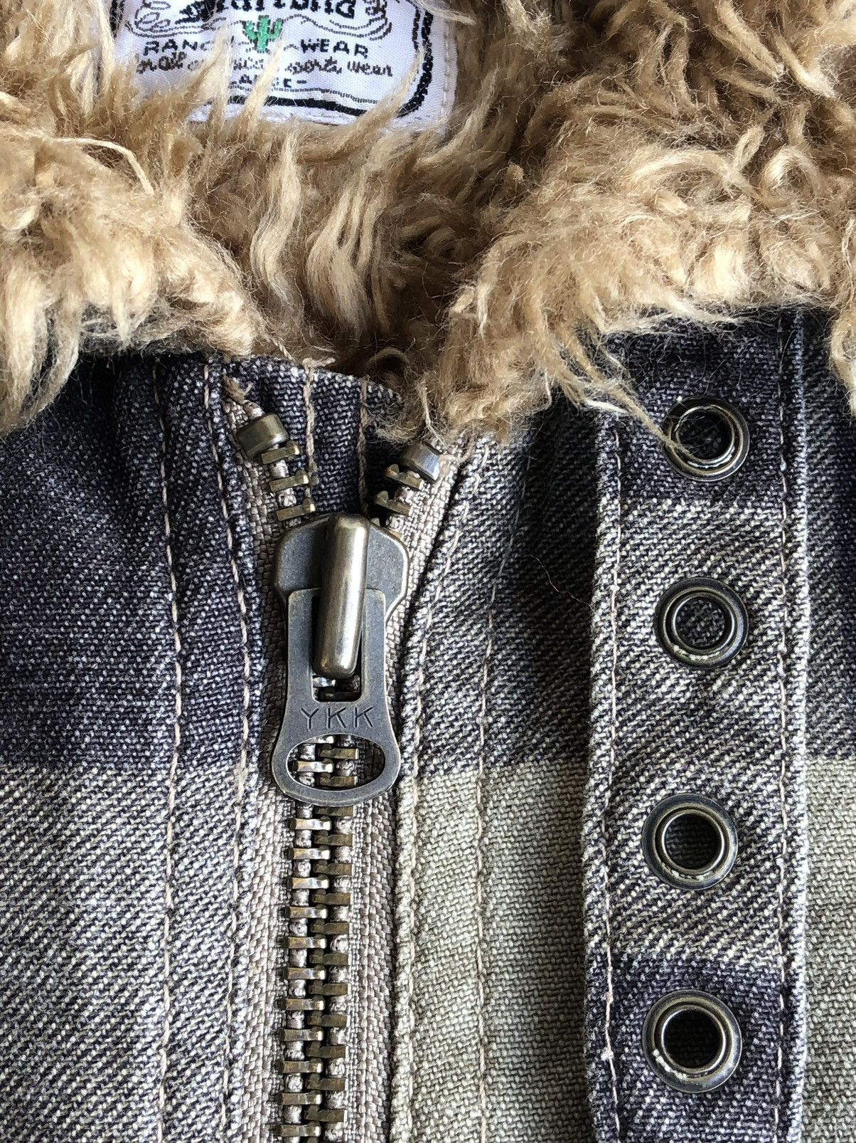 If Six Was Nine × Japanese Brand × Le Grande Bleu (L.G.B.) Japanese Brand Fur Zipper Jacket Ifsixwasnine LGB Style Size US L / EU 52-54 / 3 - 7 Thumbnail