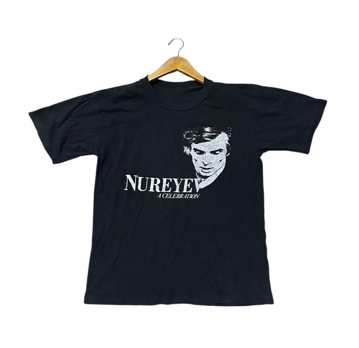 Vintage Vintage 90s Rudolf Nereyev A celebration black tshirt Size US M / EU 48-50 / 2 - 1 Thumbnail