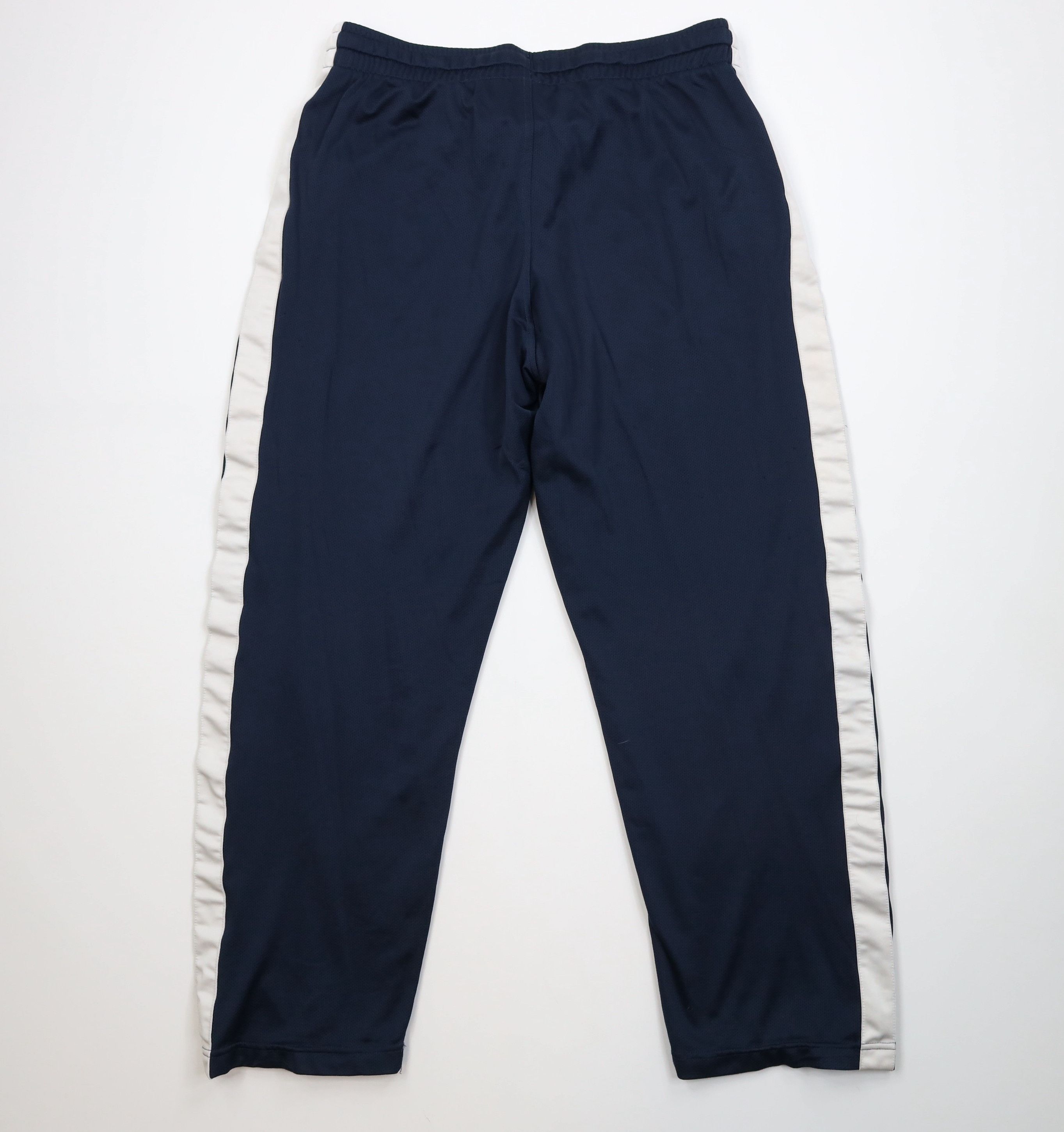 Nike Vintage Y2K Nike Mini Swoosh Knit Wide Leg Pants Navy Blue Size US 38 / EU 54 - 11 Thumbnail