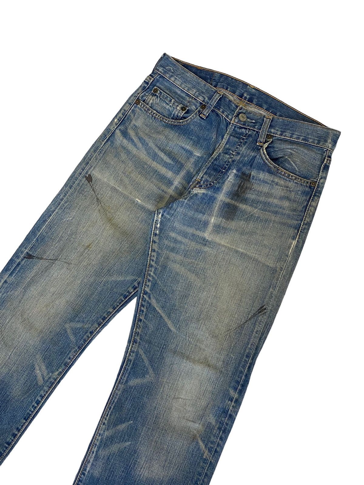 Levi's × Levi's Vintage Clothing Levis Vintage Clothing 501 XX 359 Button Fly Distress Denim Size US 29 - 6 Thumbnail