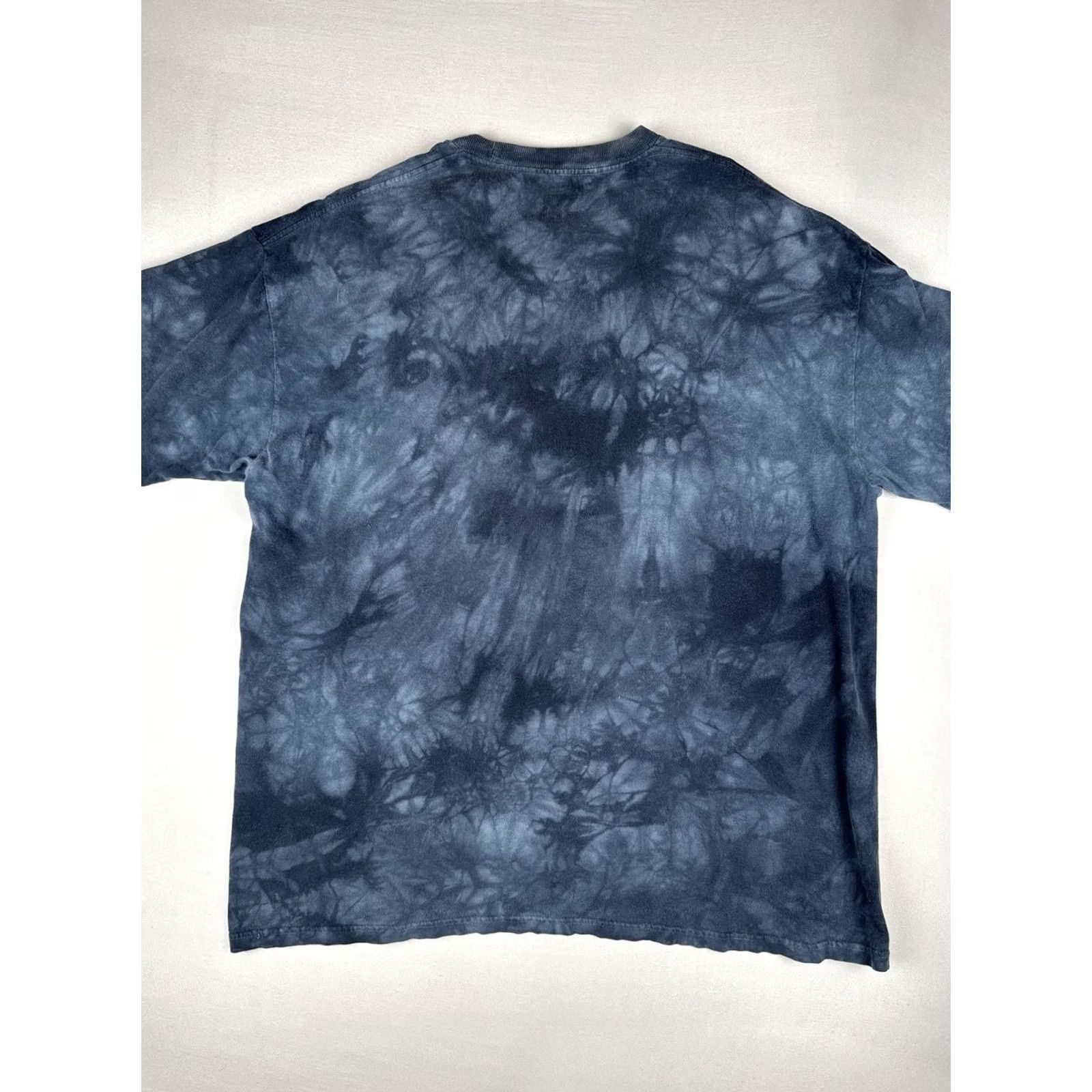 The Mountain The Mountain T Shirt XL Nature Animal Tie Dye Eagle Wolves Native Blue Mens Size US XL / EU 56 / 4 - 6 Thumbnail