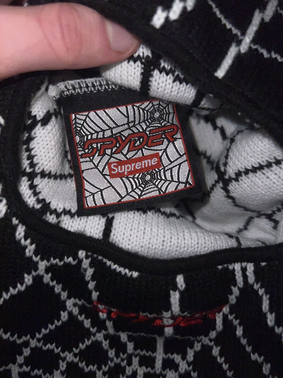 Spyder × Supreme Supreme®/Spyder®/New Era® Balaclava - Black Size ONE SIZE - 4 Thumbnail