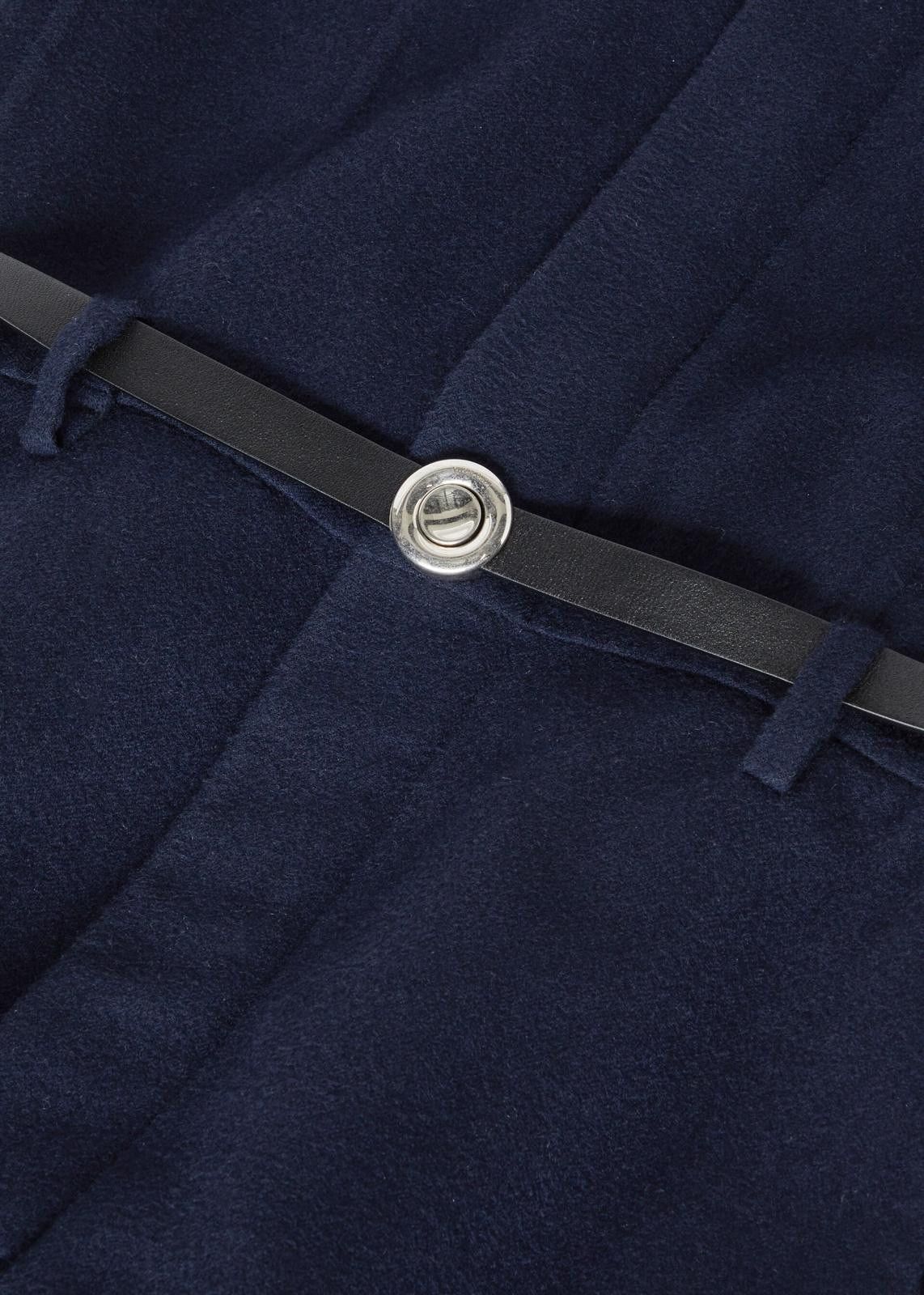 Loro Piana o1srvl11e0125 FAO0137 Naya Jumpsuit in Navy Blue Size 27" / US 4 / IT 40 - 3 Thumbnail