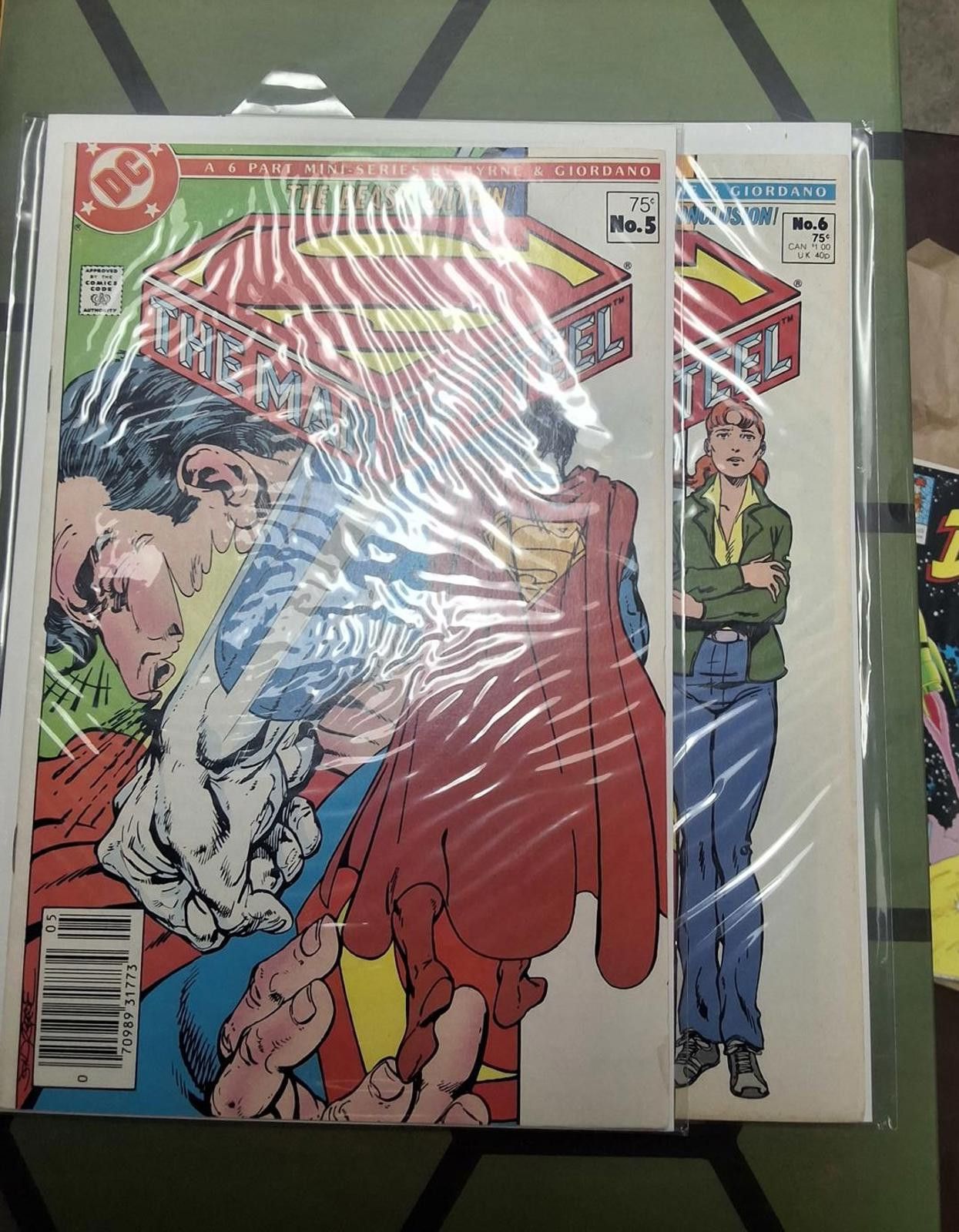 DC Comics Rare Superman Man of Steel Comics - Act Fast! Size ONE SIZE - 1 Thumbnail