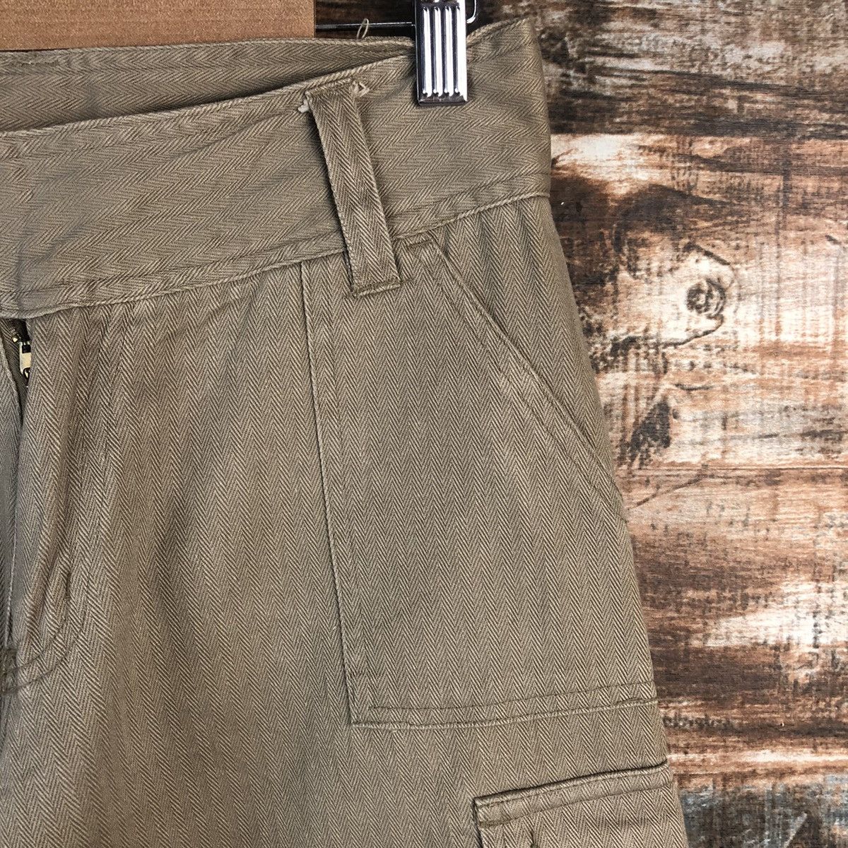 Japanese Brand DL Japanese Brand Brown Cargo Multipocket Pants #C704 Size 25" / US 0 / IT 36 - 8 Thumbnail