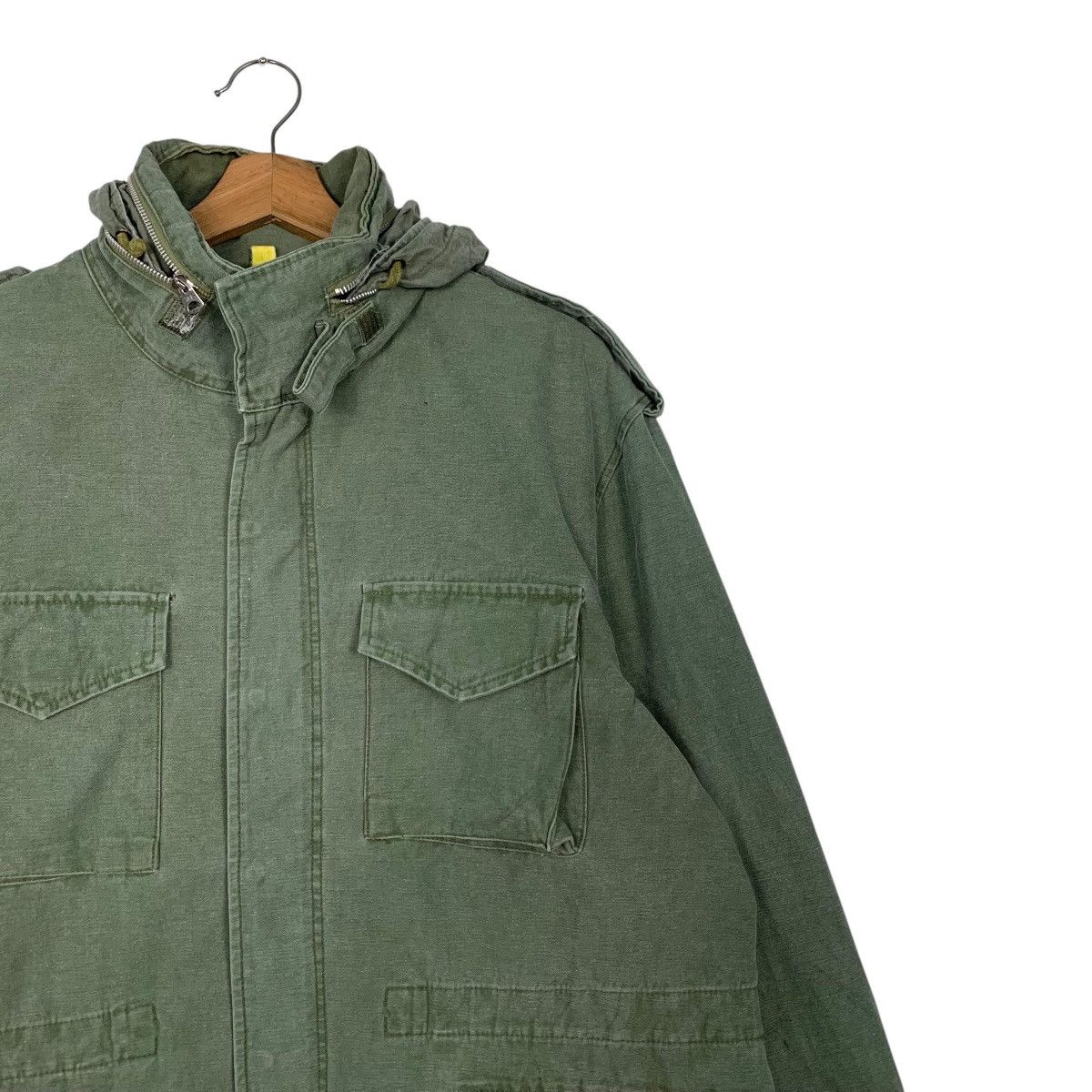 Vintage Vintage 80's M-65 Field Jacket Military Army #2722-C122 Size US L / EU 52-54 / 3 - 5 Thumbnail