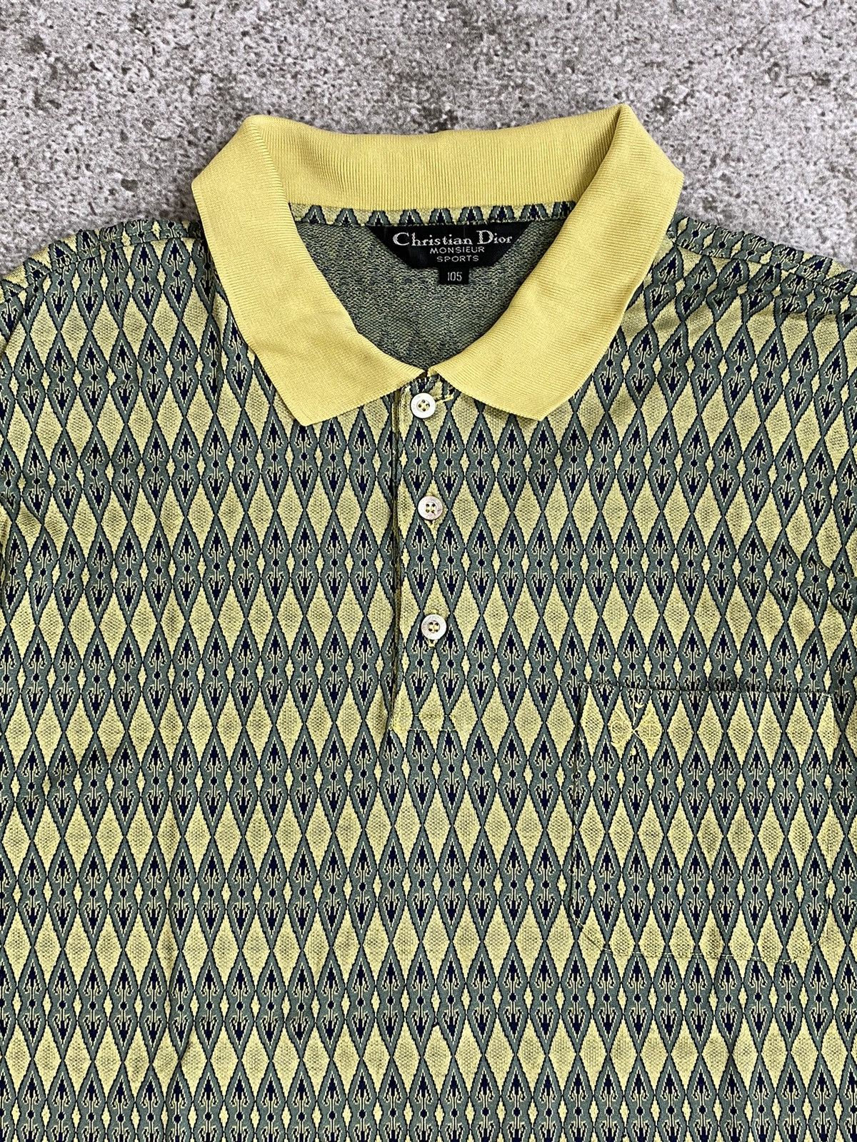 Christian Dior Monsieur Vintage Christian dior monsieur sport polo shirt Size US L / EU 52-54 / 3 - 3 Thumbnail