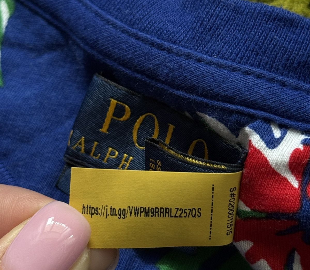 Polo Ralph Lauren 🧸 Polo Bear by Ralph Lauren Hawaiian pattern t-shirt Size US XS / EU 42 / 0 - 6 Thumbnail