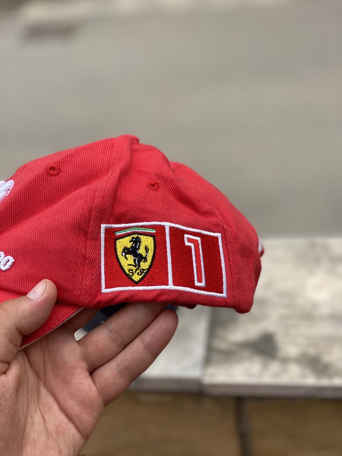 Formula 1 Michael Schumacher F1 World Champion 2000 Ferrari Cap Size ONE SIZE - 8 Thumbnail