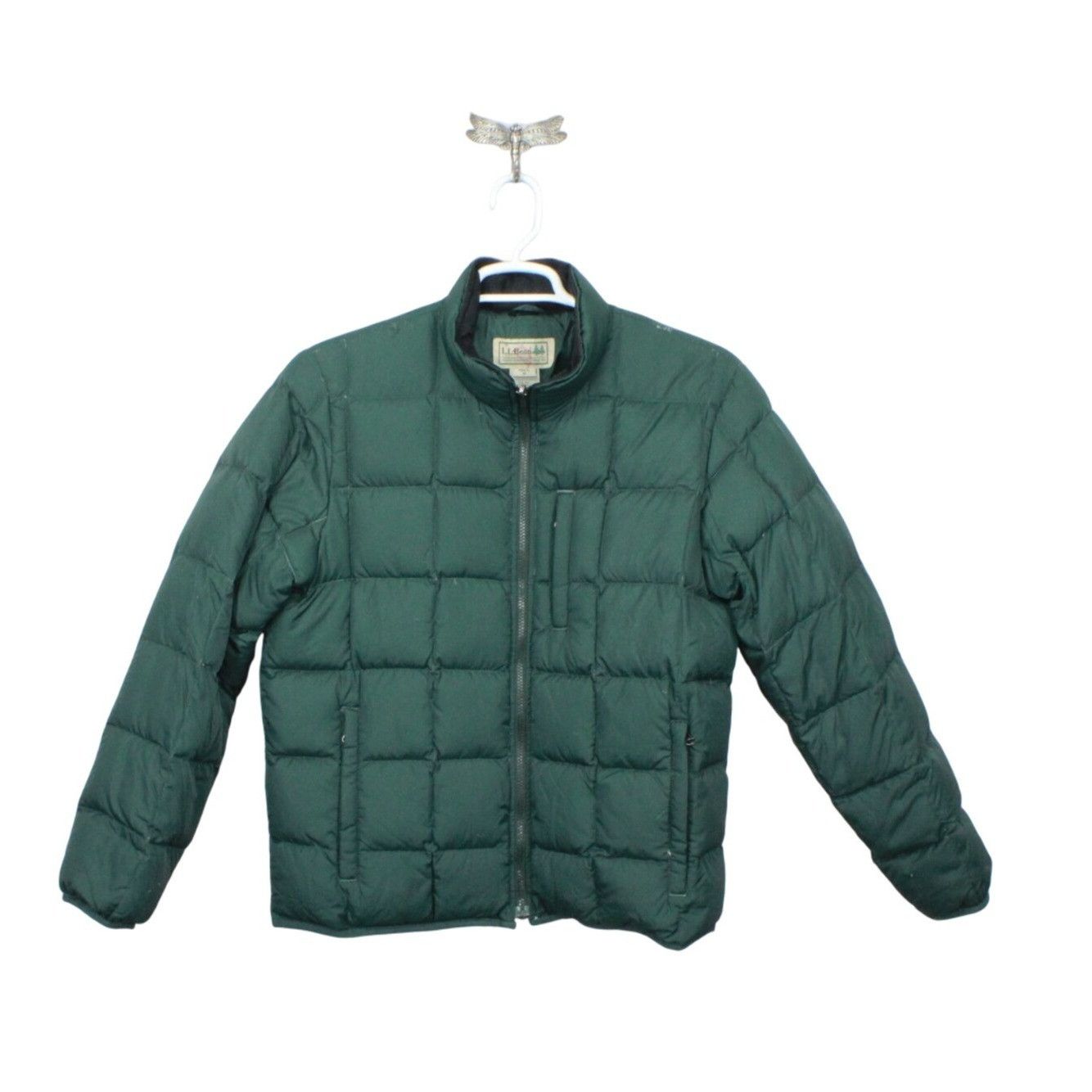 L.L. Bean LL Bean Men's Quilted Fill Zip Down Jacket Nylon Size M Size US M / EU 48-50 / 2 - 1 Thumbnail