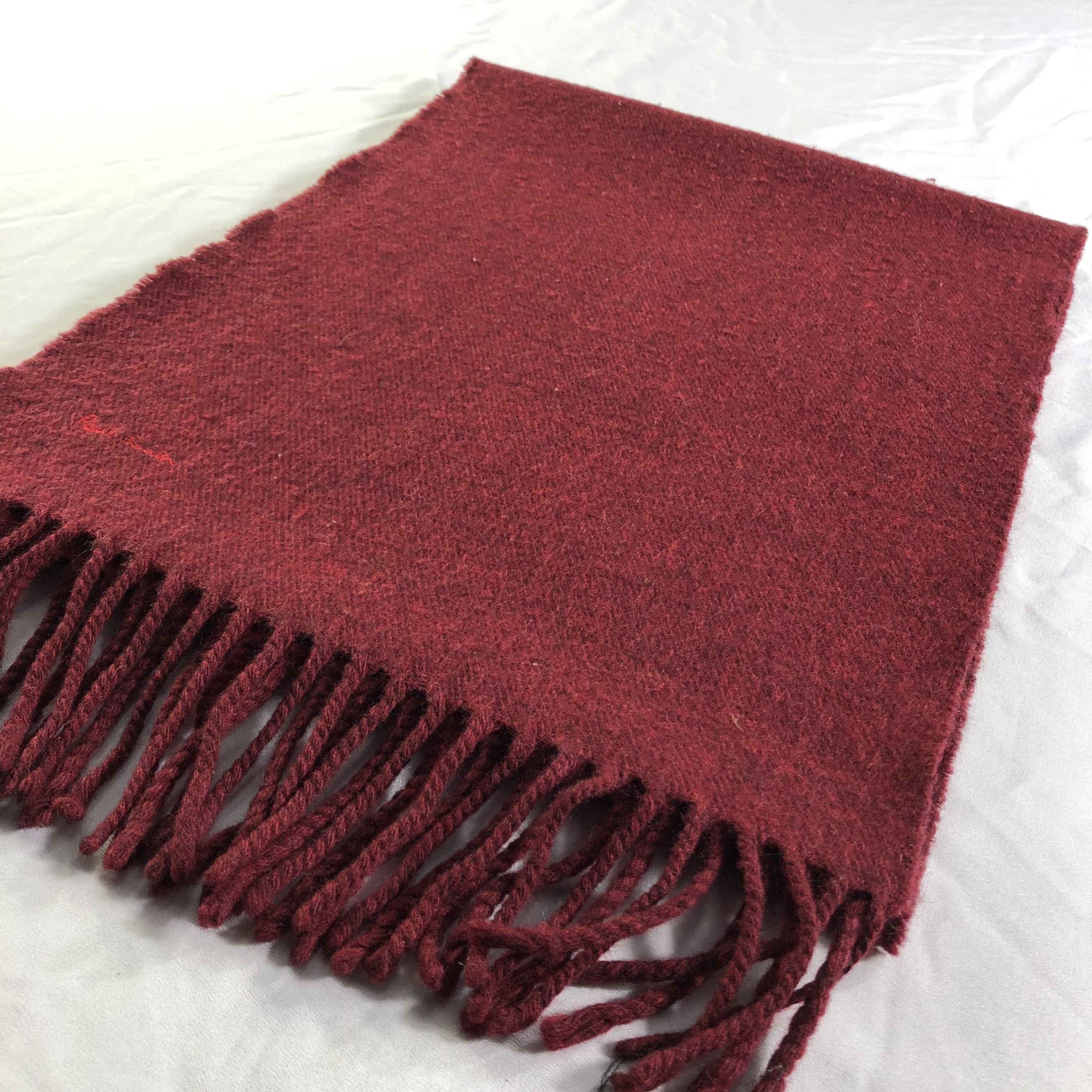 Paul Smith Paul Smith Wool Cashmere Scarf Muffler Neckwear V2482 Size ONE SIZE - 3 Thumbnail