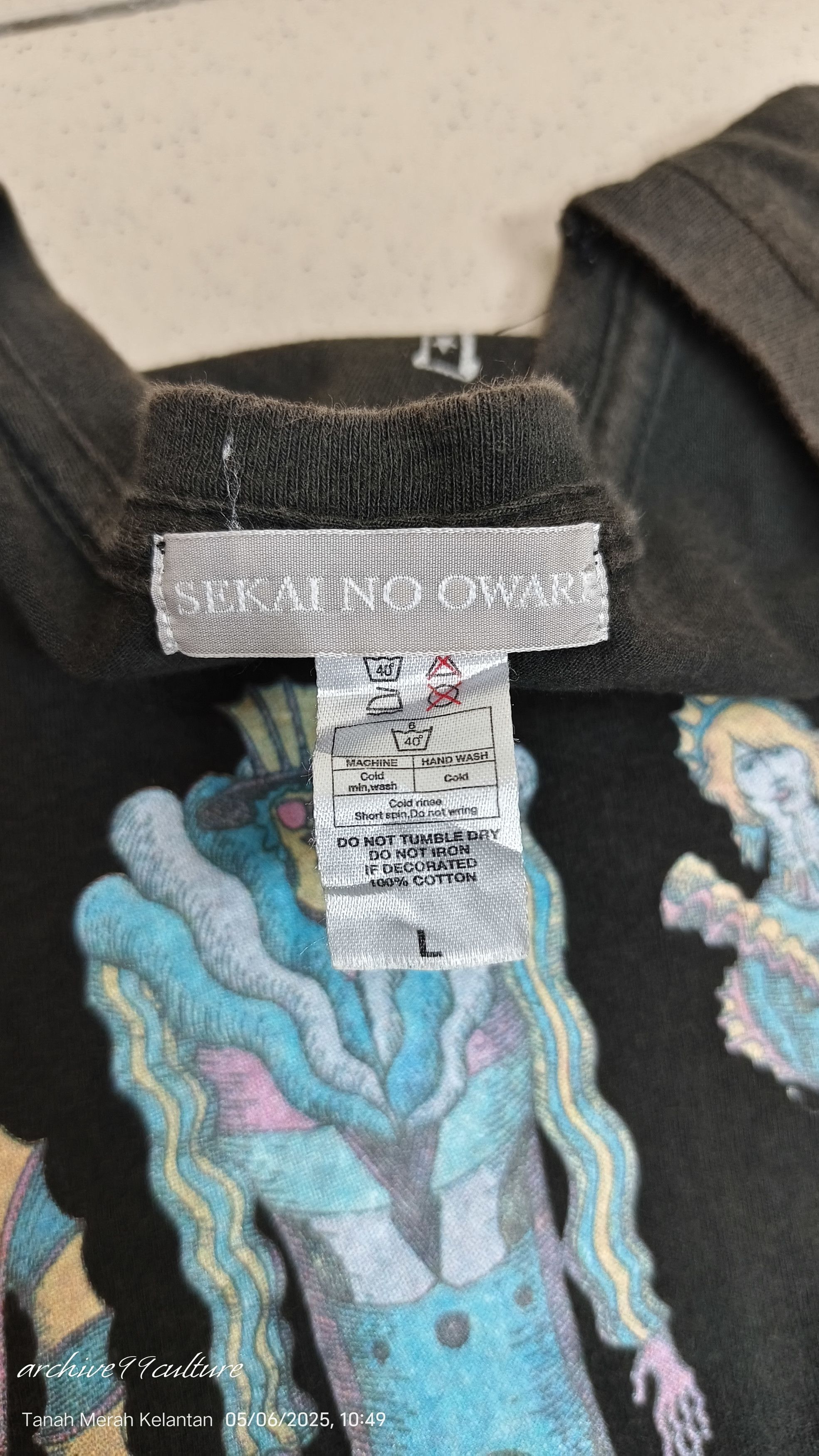 Band Tees × Japanese Brand SEKAI NO OWARI Dome Stadium Tour 2017 "Tarkus" Tour Shirt Size US M / EU 48-50 / 2 - 3 Thumbnail