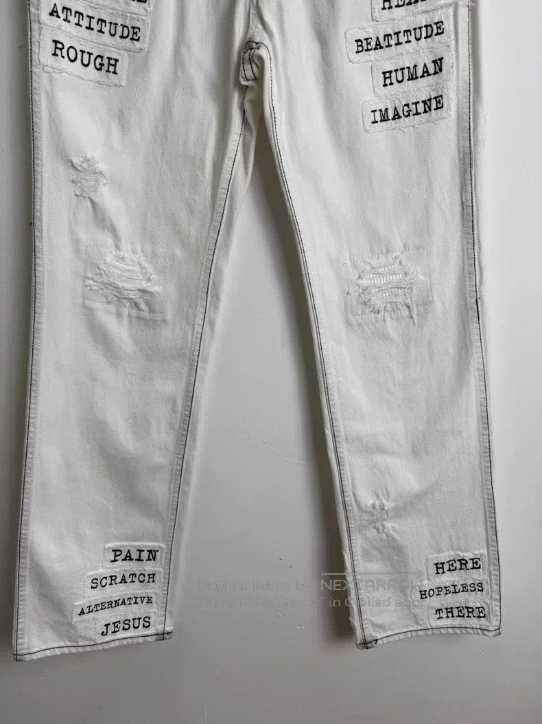 Number (N)ine Number (N)ine Patchwork denim pants Size US 28 / EU 44 - 3 Thumbnail