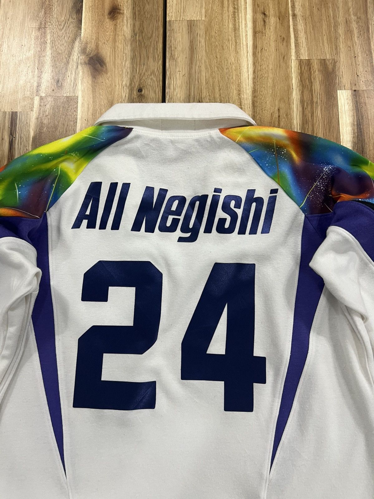 Asics Vintage 80’s Match-worn Asics Japan #24 Volleyball Jersey Size US M / EU 48-50 / 2 - 4 Thumbnail