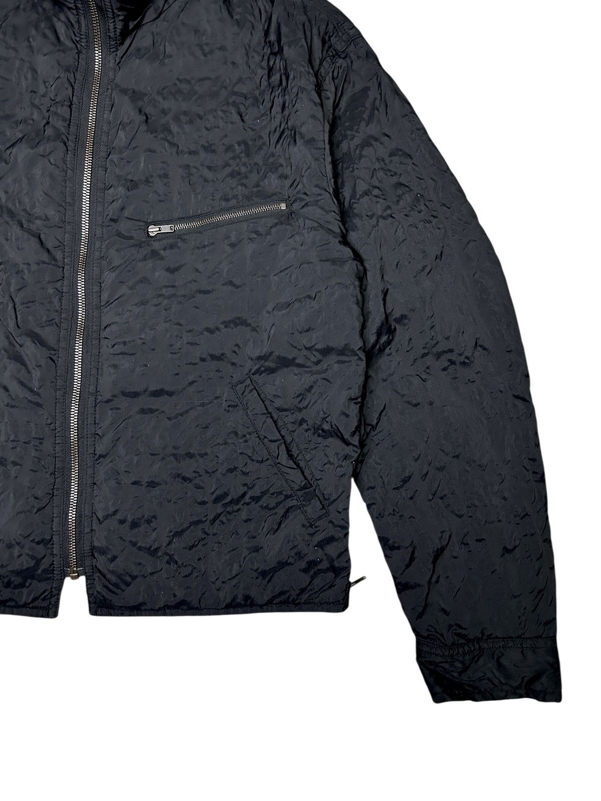 Issey Miyake F/W 1998 Crinkled Bomber Jacket Size M / US 6-8 / IT 42-44 - 6 Thumbnail