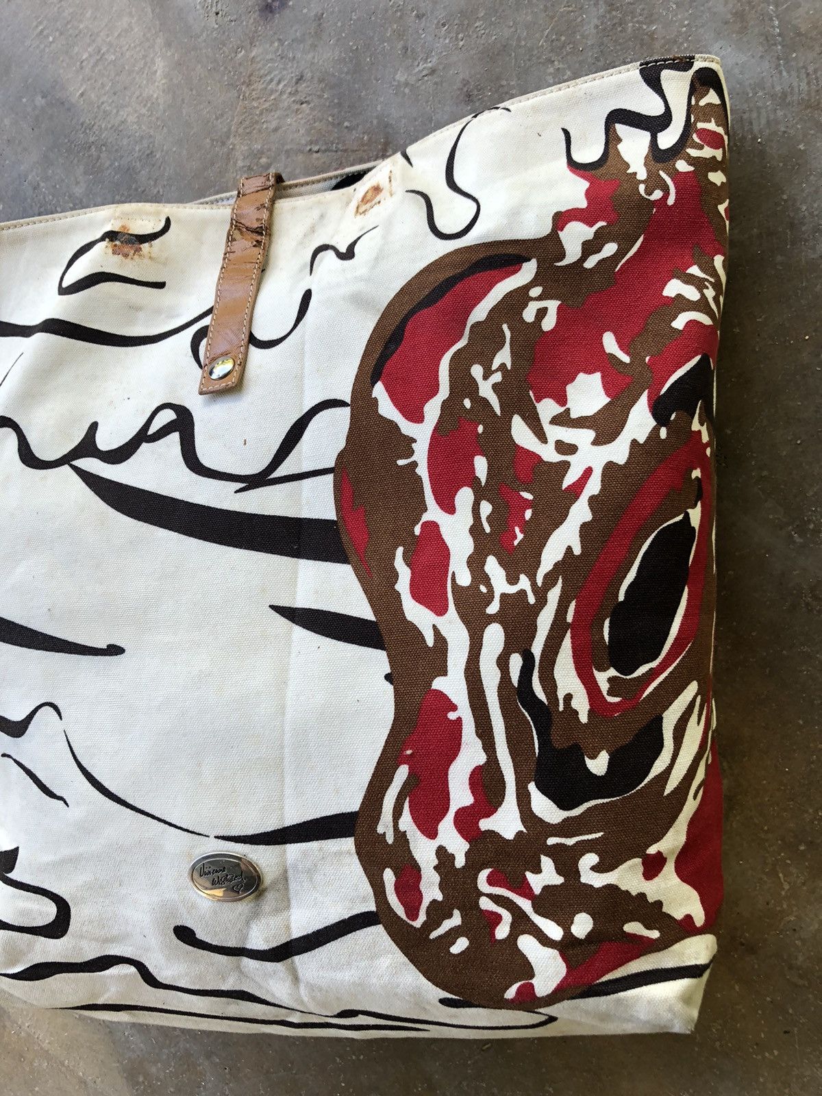 Vivienne Westwood Vivienne Westwood Totebag Nice Design Size ONE SIZE - 3 Thumbnail