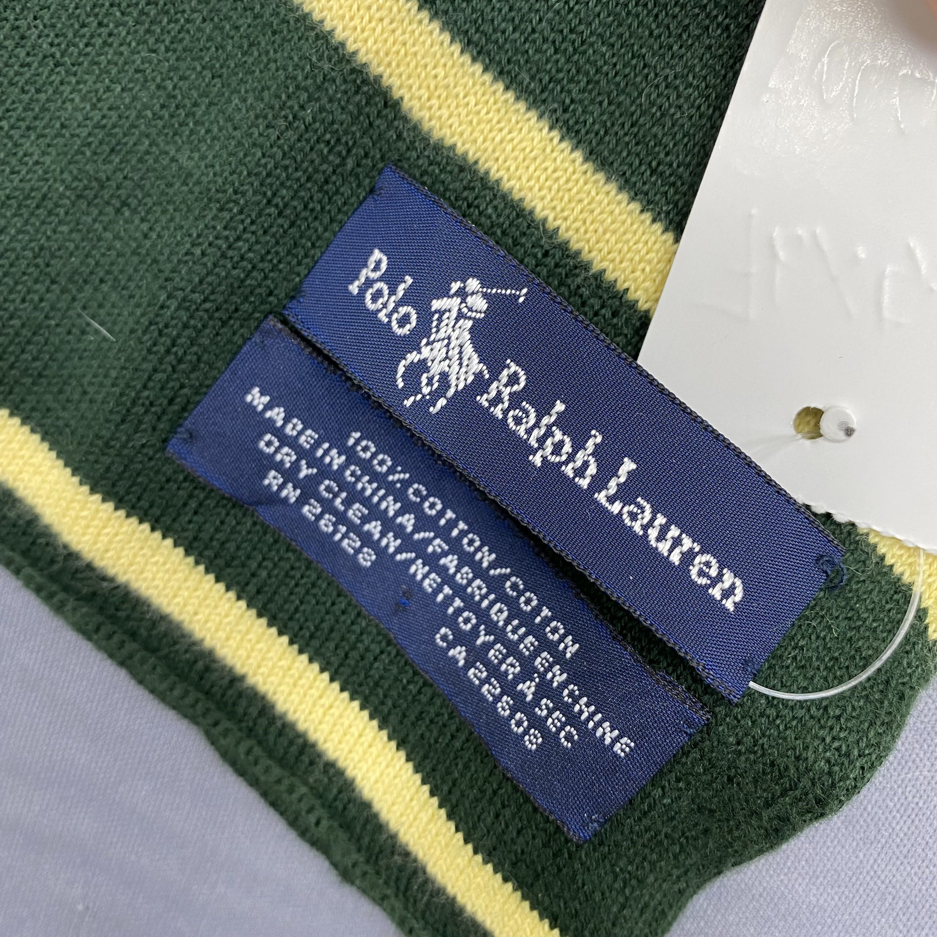 Polo Ralph Lauren Vintage Polo Ralph Lauren Scarf Muffler Wool Scarves Size ONE SIZE - 5 Thumbnail