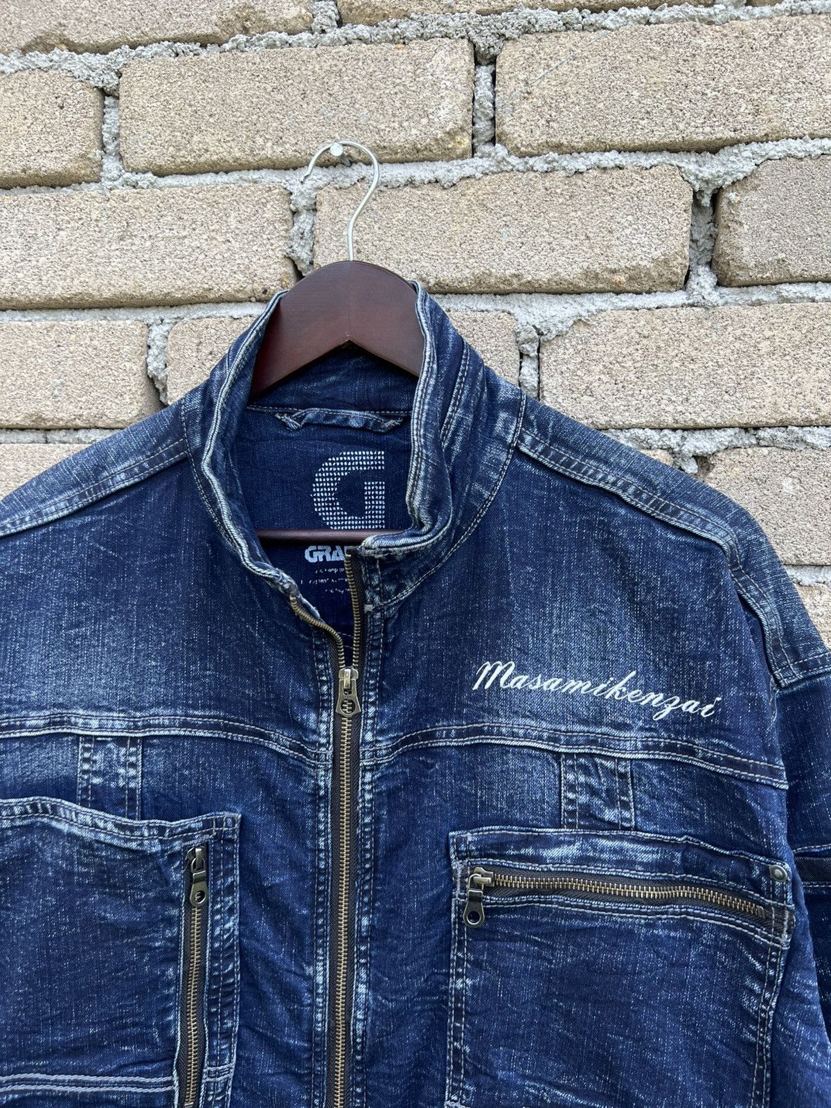 Japanese Brand Grancisco Masamikenzai Workwear Style Jacket Size US L / EU 52-54 / 3 - 5 Thumbnail