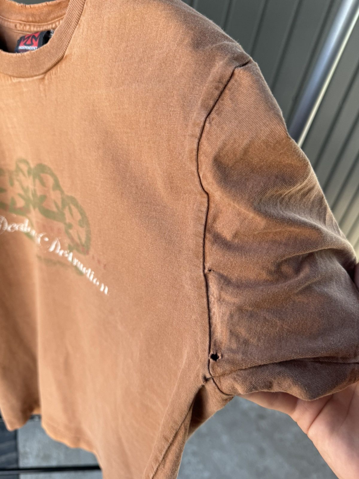Independent Truck Co. × Vintage Vintage Independent Skateboard T Shirt Brown Tee Y2K Size US M / EU 48-50 / 2 - 6 Thumbnail