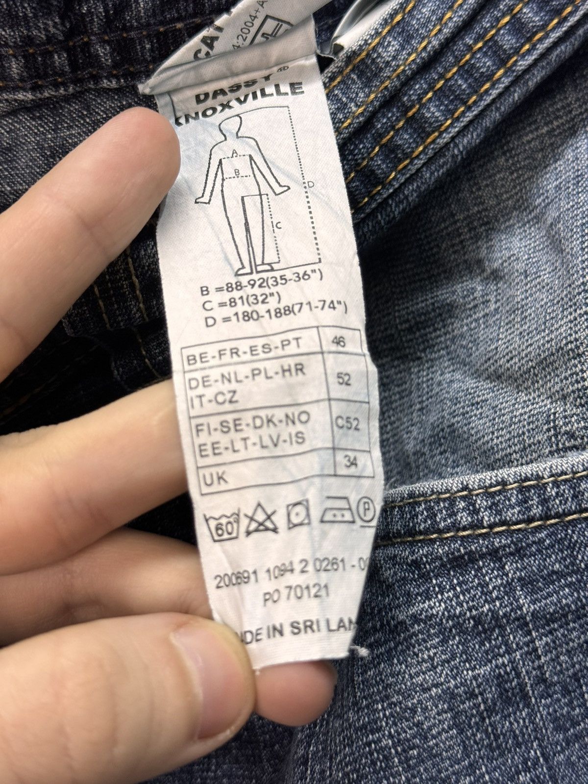 If Six Was Nine × Japanese Brand × Yohji Yamamoto VTG Yohji Yamamoto Junya Watanabe Style Bondage Cargo Pants Size US 32 / EU 48 - 9 Thumbnail