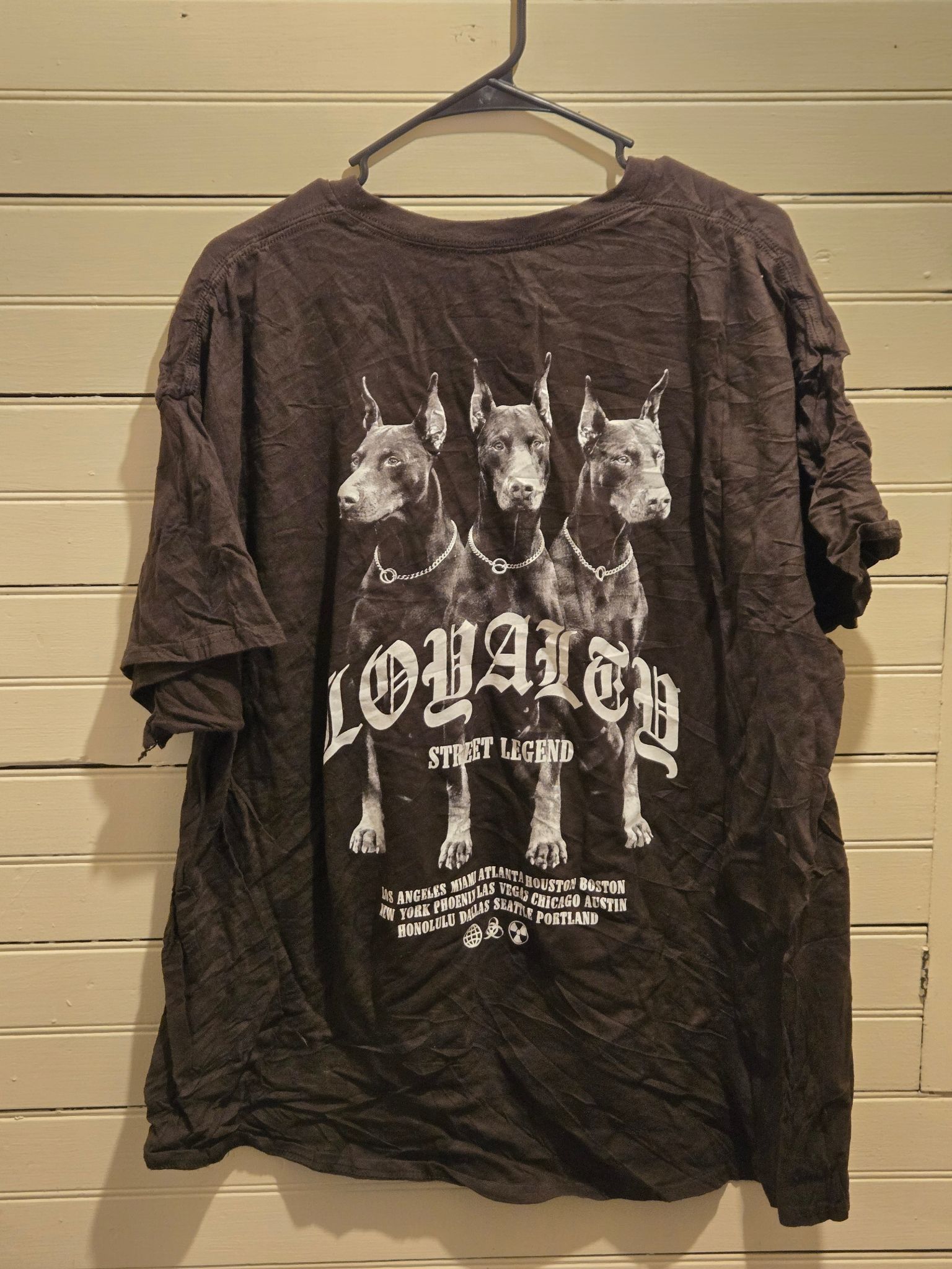 Other Popular PoisonShirt Mens 2XL Black Doberman Loyalty Street Size US XXL / EU 58 / 5 - 3 Thumbnail