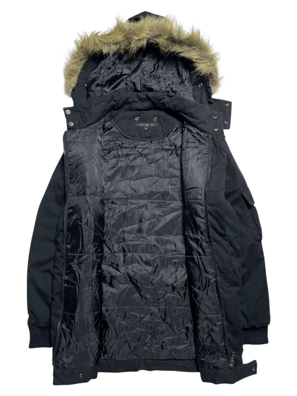BUFFALO BOBS 2000’s Sweet Degrees - Vkei Style Multi Pocket Fur Jacket Size US M / EU 48-50 / 2 - 7 Thumbnail