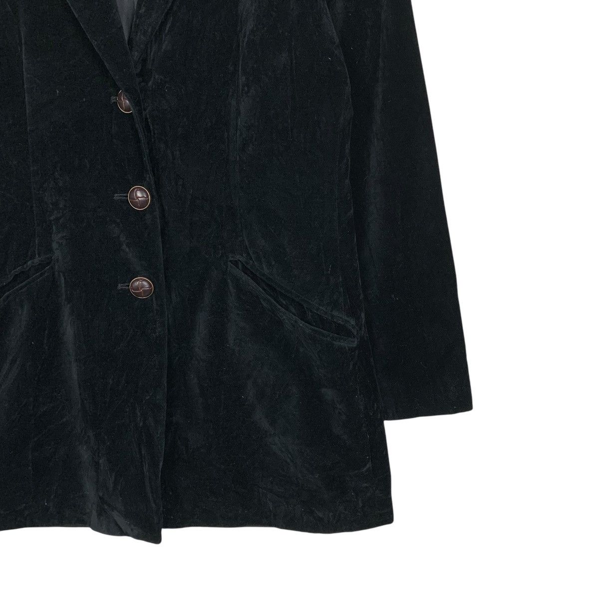 Krizia Evex By Krizia Velvet Jacket Size M / US 6-8 / IT 42-44 - 4 Thumbnail