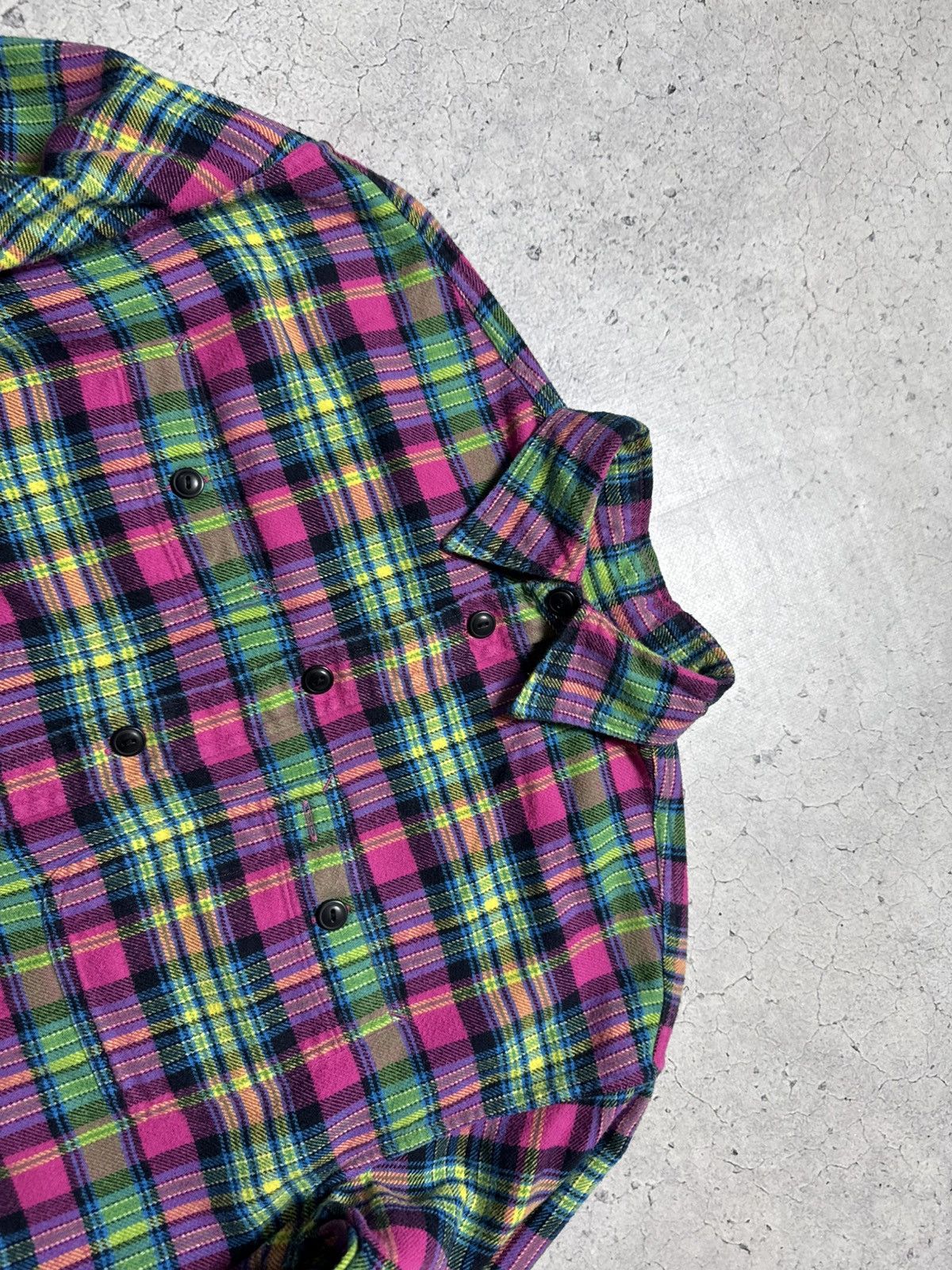 Polo Ralph Lauren Polo Ralph Lauren Flannel Button Up Shirt Size S PRL Size US S / EU 44-46 / 1 - 4 Thumbnail