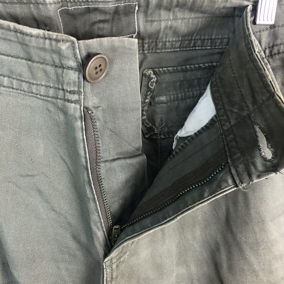 Japanese Brand DL Real Crush Clothing utility Cargo Multipocket Pants #C710 Size US 33 - 12 Thumbnail