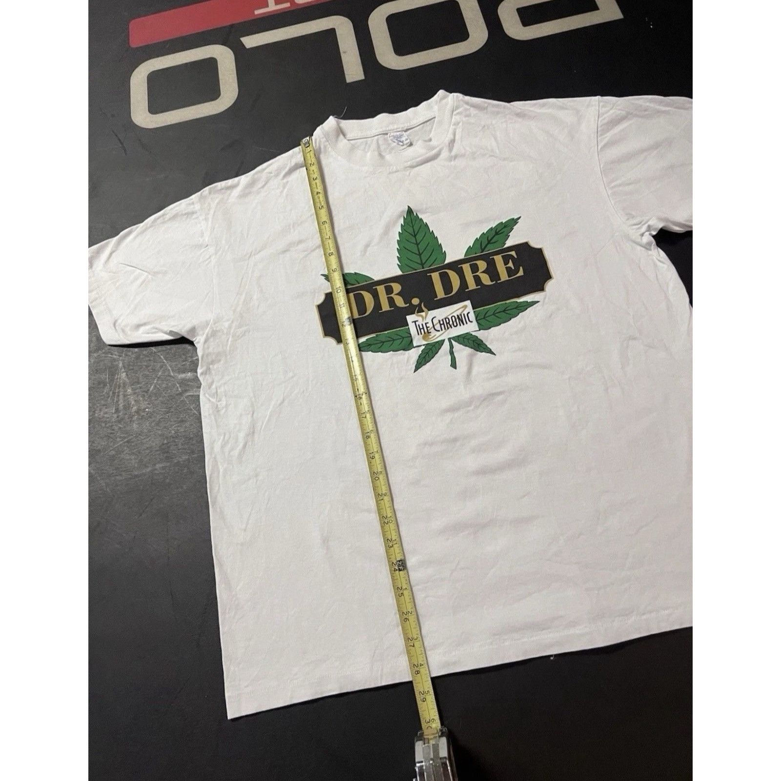 Vintage 90s Dr Dre The Chronic White Version SUPER RARE Mens XL Size US XL / EU 56 / 4 - 6 Thumbnail