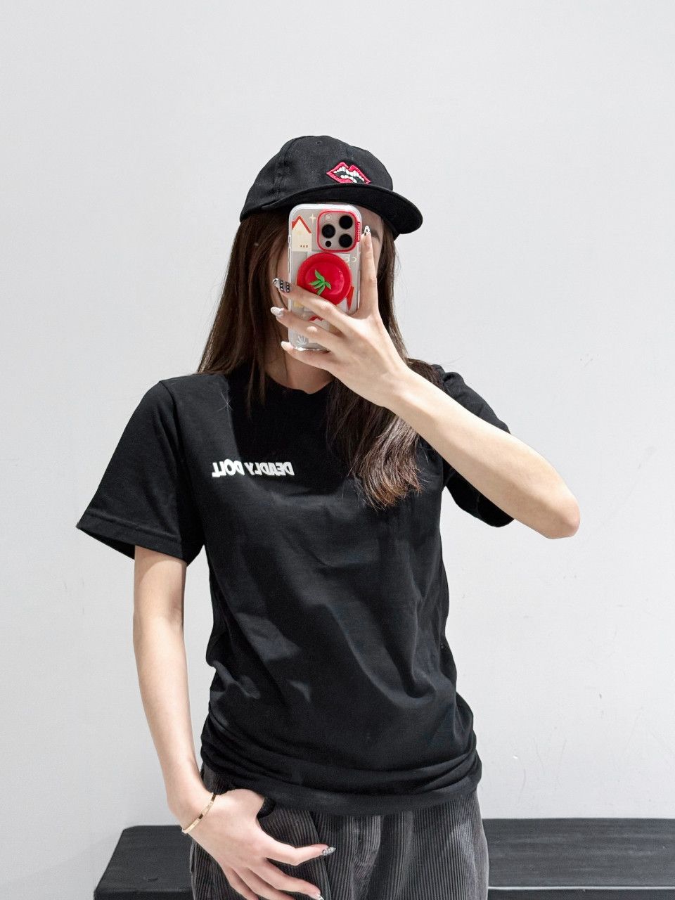 Chrome Hearts Chrome Hearts Black Deadly Doll Short Sleeve Tee Size US S / EU 44-46 / 1 - 11 Thumbnail