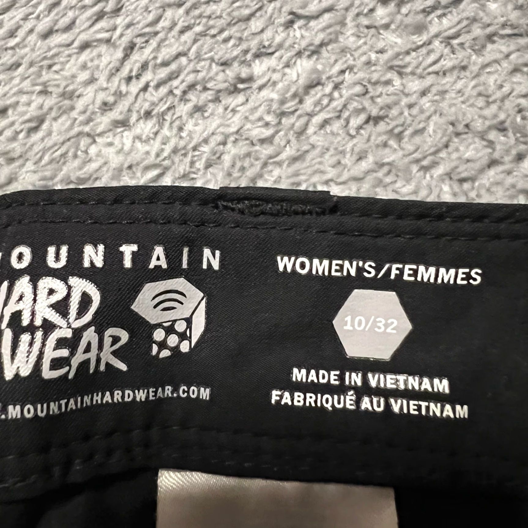 Mountain Hardwear Mountain Hardwear Pants Womens 10 Regular Black Nylon Hiking Ankle 34x30.5 Womens Size 32" / US 10 / IT 46 - 5 Thumbnail