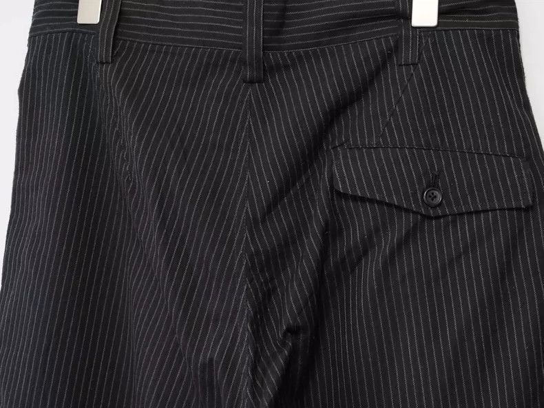 Yohji Yamamoto Yohji Yamamoto Yohji Yamamoto Striped Pants with Embroider Size US 26 / EU 42 - 4 Thumbnail