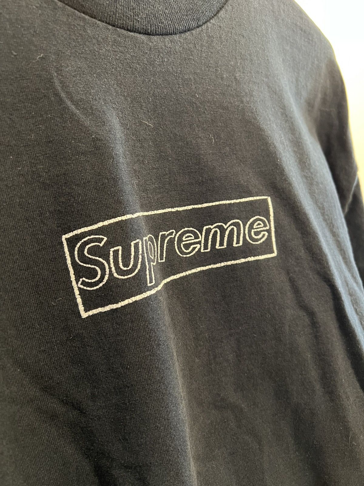 Kaws × Supreme S/S ‘11 ORIGINAL Box Logo Tee Size US L / EU 52-54 / 3 - 2 Thumbnail