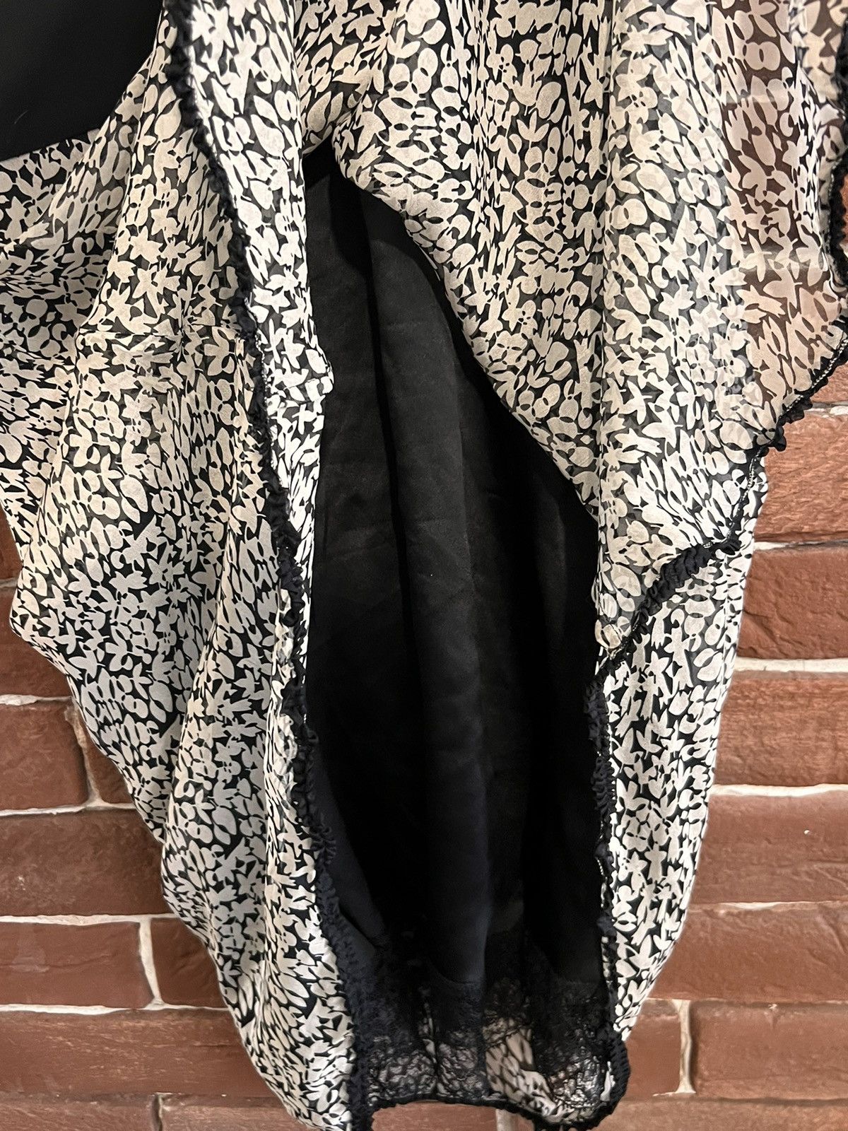Dolce & Gabbana Rare Dolce & Gabbana Silk Dress 44IT designer Leaf Print Size M / US 6-8 / IT 42-44 - 8 Thumbnail