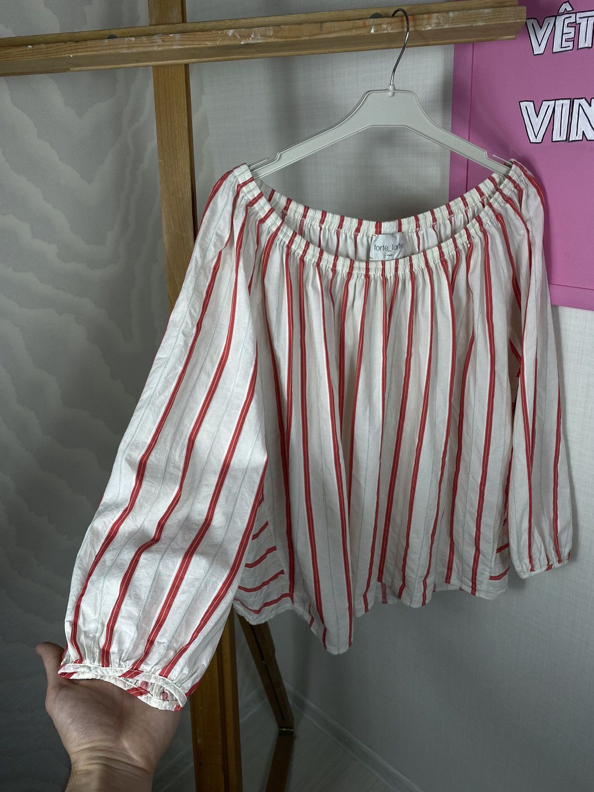forte_forte Forte Forte Voile Off Blouse Size S / US 4 / IT 40 - 6 Thumbnail