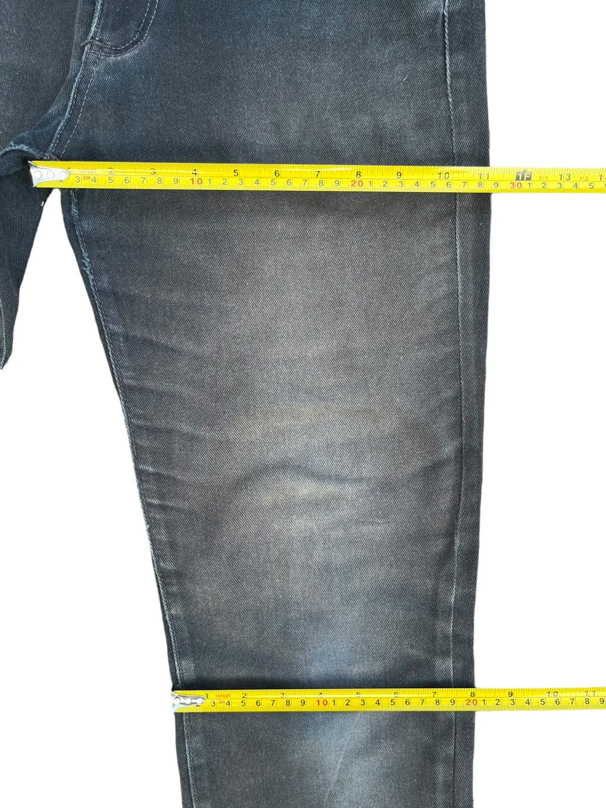 Japanese Brand Vintage Japanese Black Mud Faded Washed Chimayo Pocket Jeans Size US 31 - 13 Thumbnail