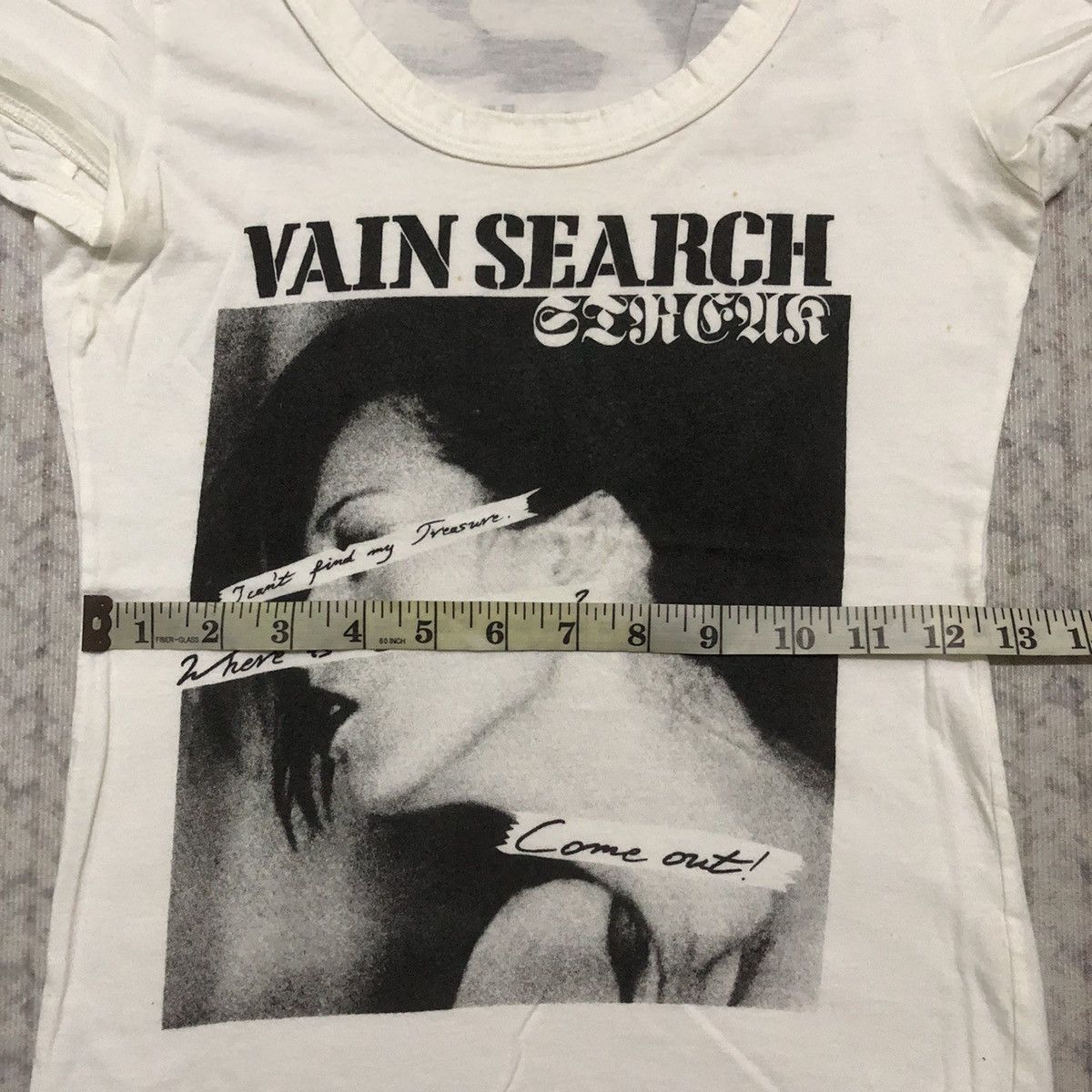 14th Addiction Rare Distressed Lip Service ‘Vain Search’ Seditionaries Tees Size US XXS / EU 40 - 20 Thumbnail