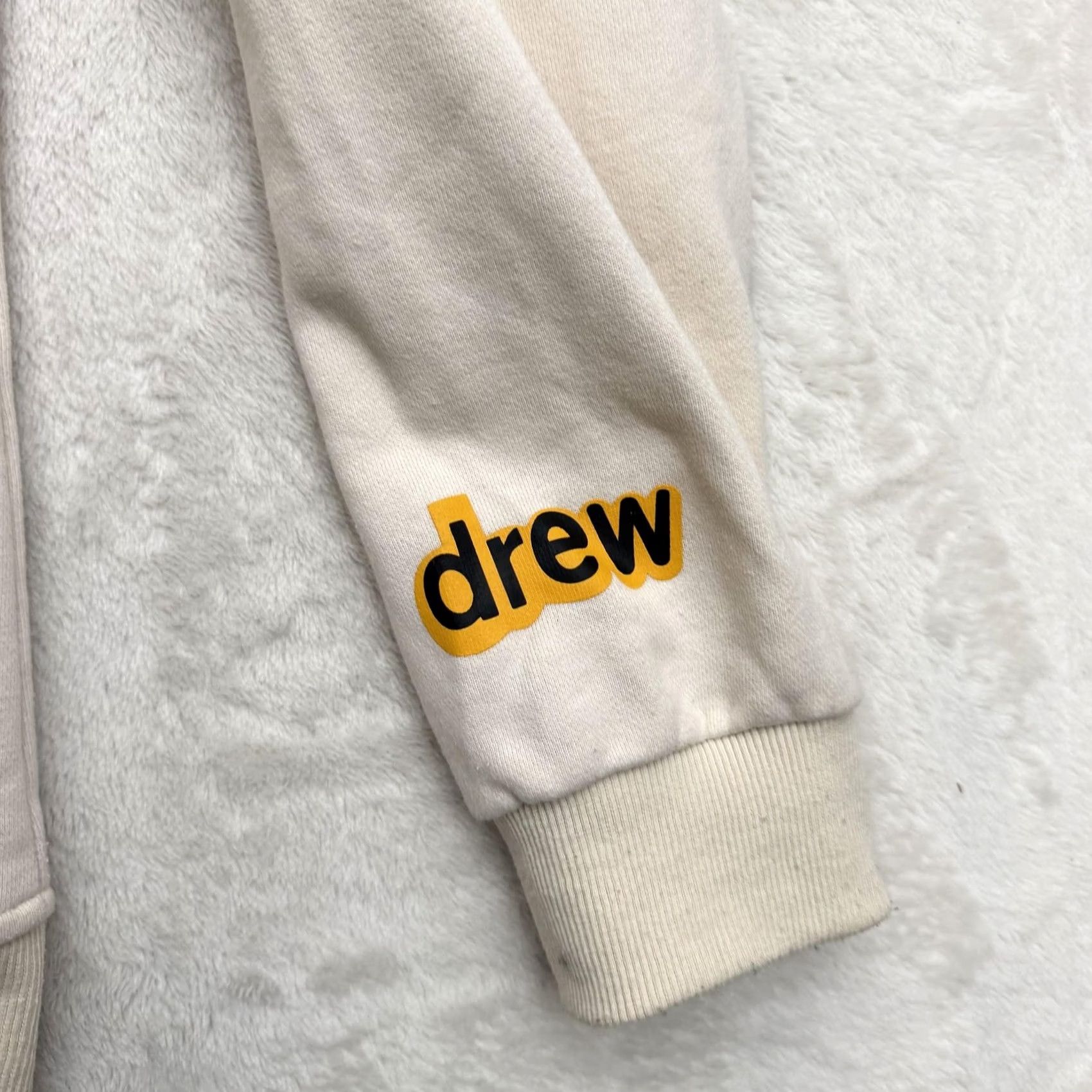Drew House Drew House Hoodie Mens Medium White Graphic Print Pullover Crew Neck with Hooded Pockets Logo Size US M / EU 48-50 / 2 - 6 Thumbnail