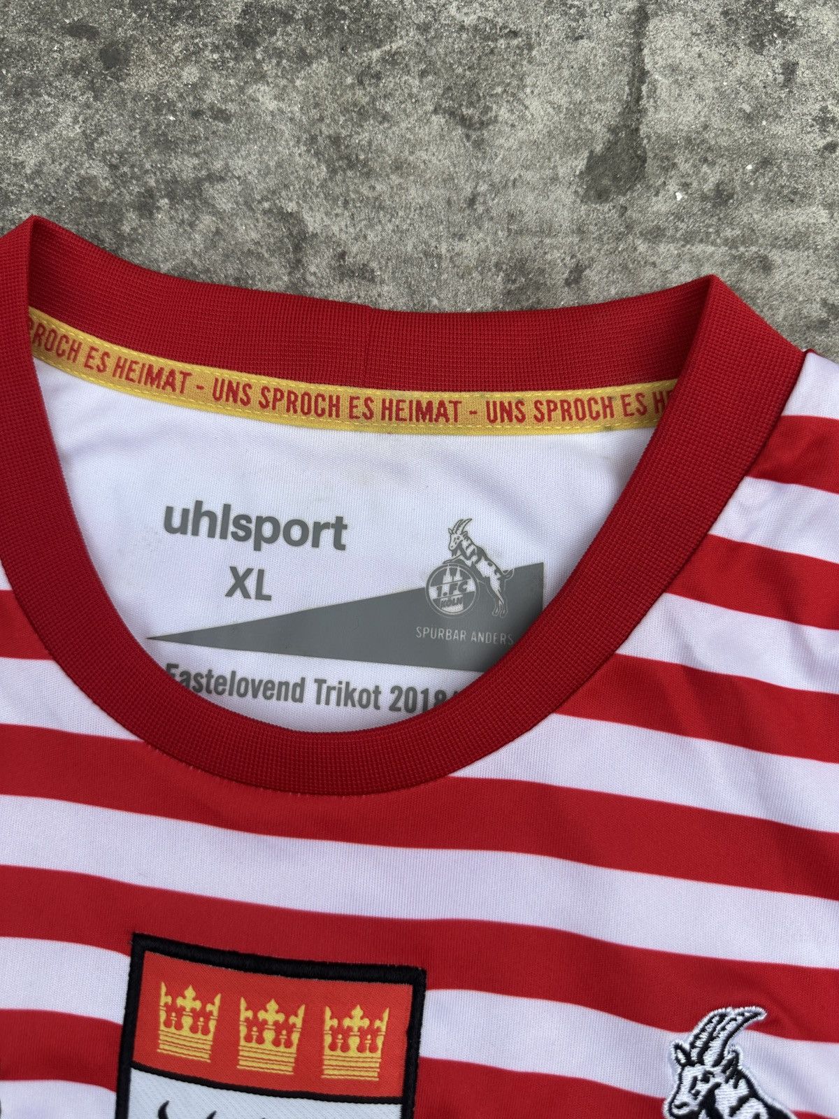 Vintage Vintage Uhlsport 1.FC Koln 11 Gilsdorf Soccer Jersey XL Rare Size US XL / EU 56 / 4 - 3 Thumbnail