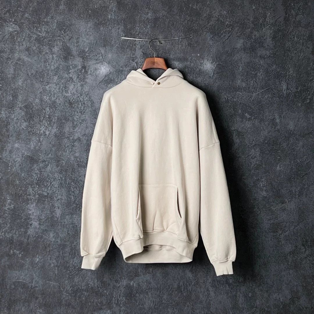Fear of God Fear of God Cotton Beige Hoodie m Men Size US M / EU 48-50 / 2 - 1 Thumbnail