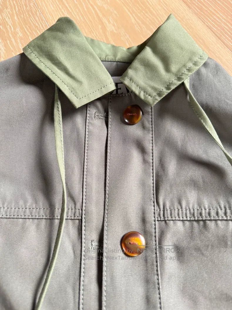 Loewe Loewe Short windbreaker coat Size XXS / US 00 / IT 34 - 4 Thumbnail