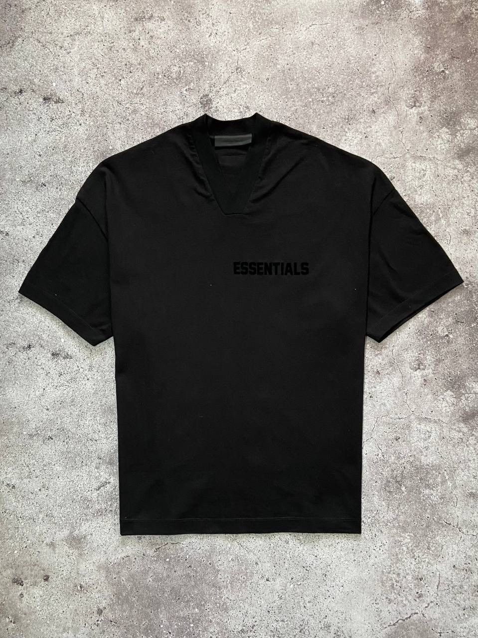 Essentials × Fear of God Essentials Fear of Gog Black Cotton T- Size US S / EU 44-46 / 1 - 1 Thumbnail
