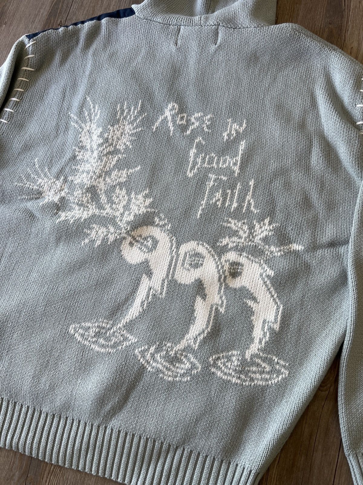 ROSE IN GOOD FAITH Juice WRLD X Rose in Good Faith Knit Hoodie Size US L / EU 52-54 / 3 - 6 Thumbnail