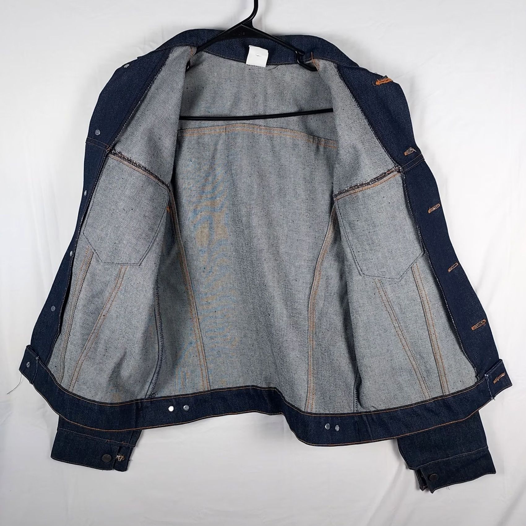 Vintage VINTAGE Big Smith Denim Chore Jacket USA Made Unworn Size M Blue Mens Size US M / EU 48-50 / 2 - 7 Thumbnail